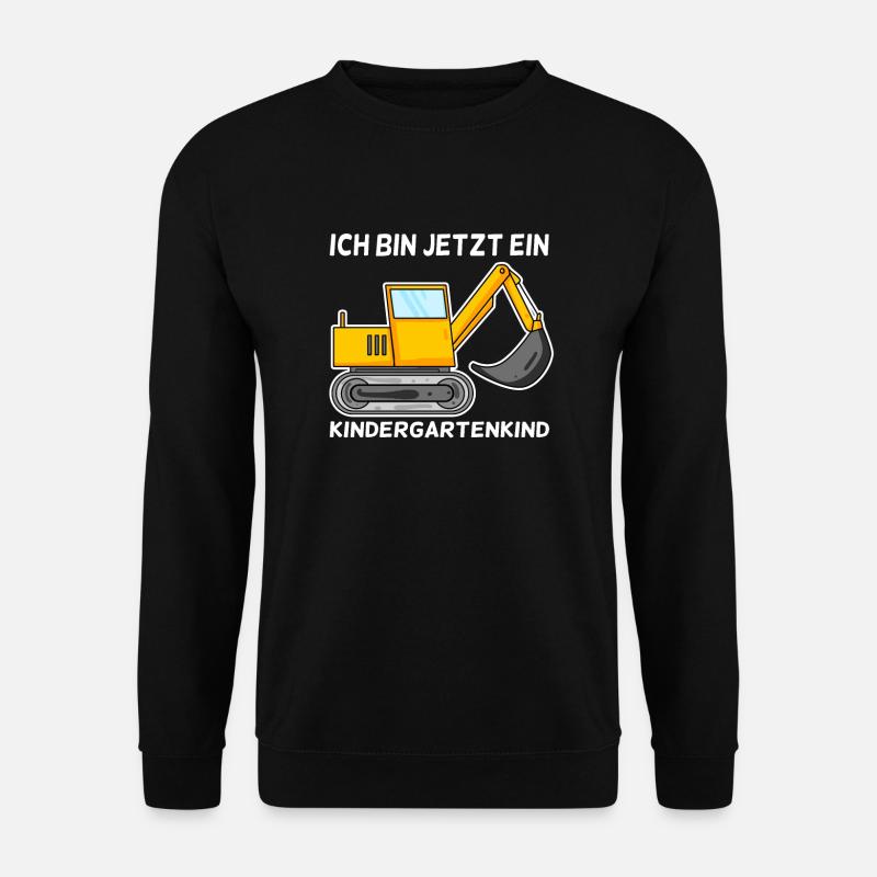 Kindergarten Bagger - Unisex Pullover - Schwarz