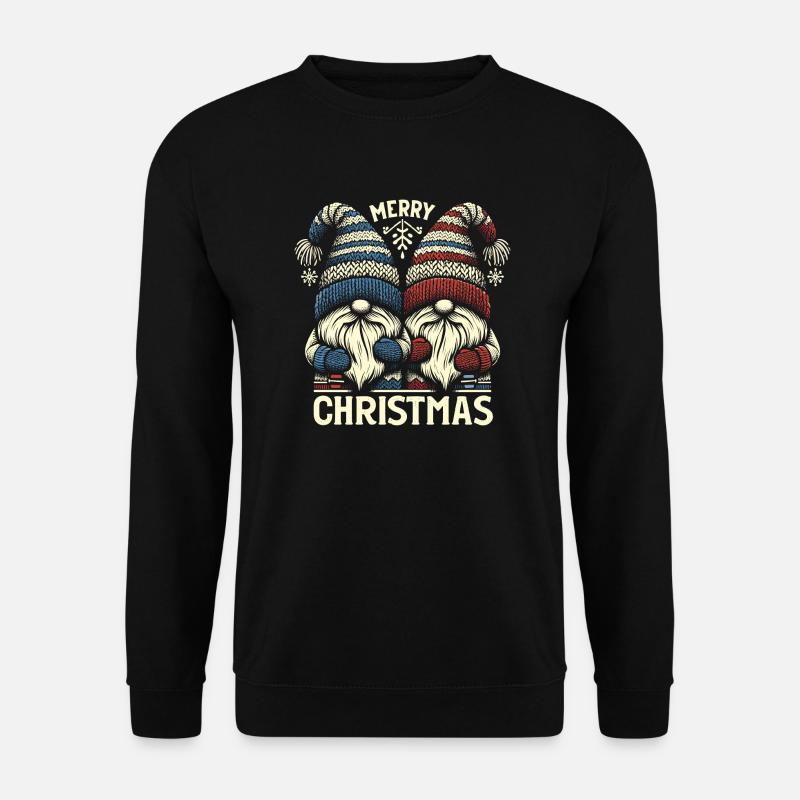 Zwergenpower im Doppelpack - Unisex Pullover - Schwarz