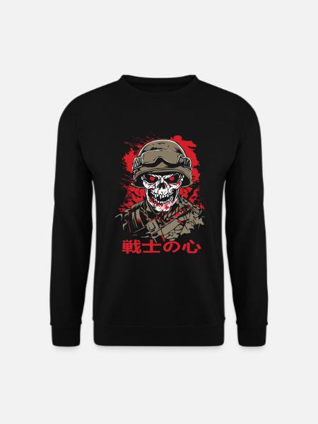 Evil Soldier - Unisex Sweatshirt - black