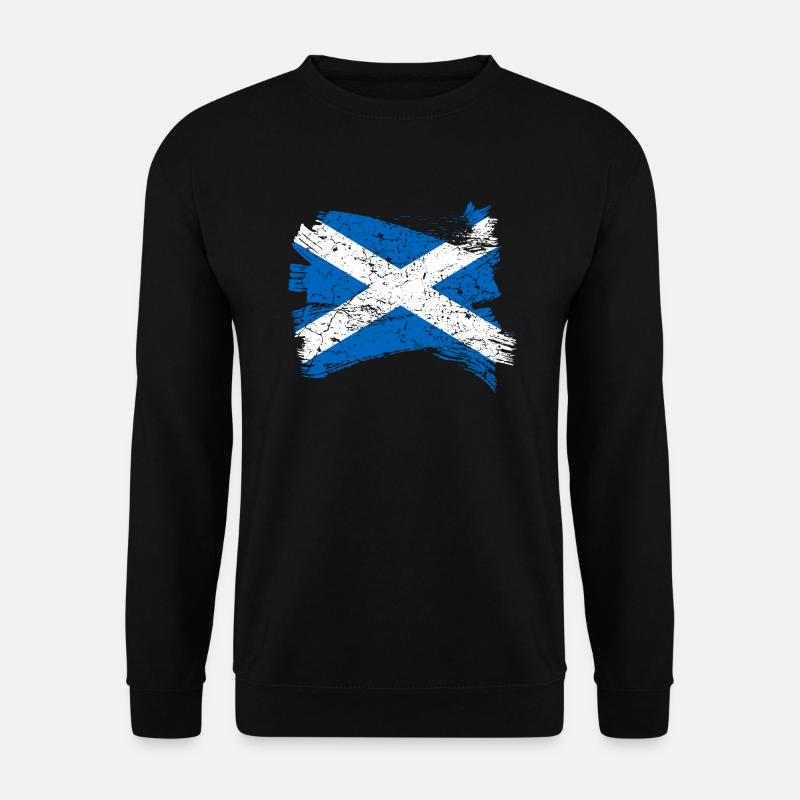 Scotland flag - Unisex Sweatshirt - black