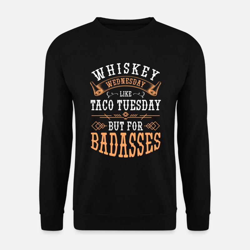Schnaps Bartender Delight Intoxication - Sweat-shirt Unisexe - noir