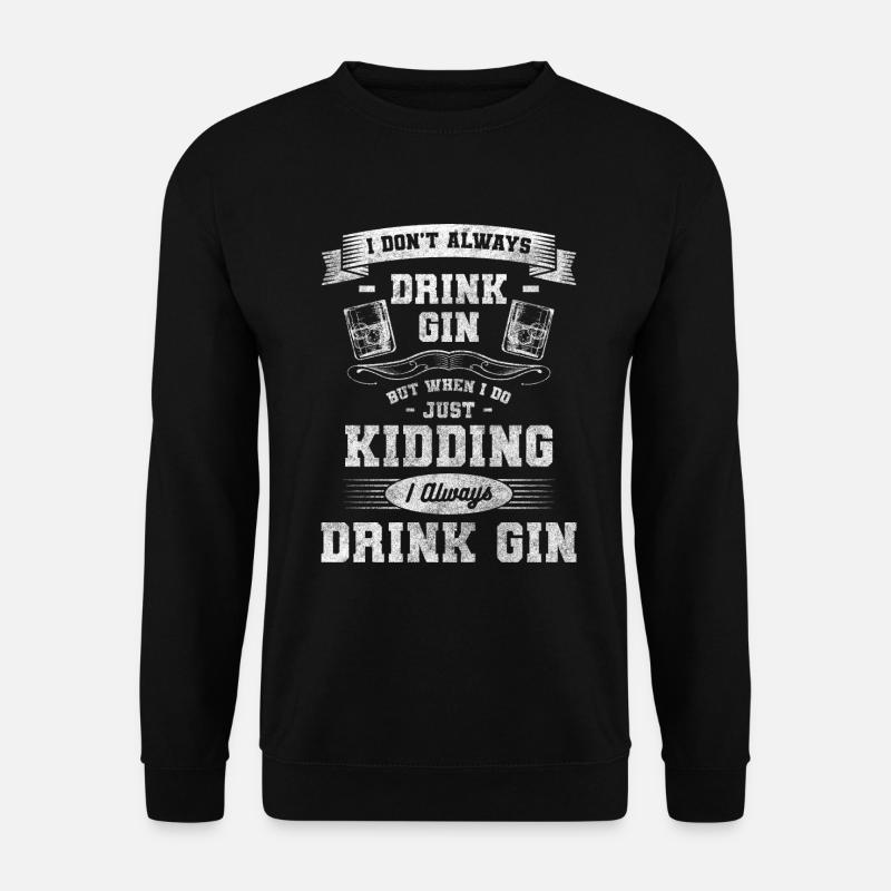 Alcool Drunkard Arôme Crash - Sweat-shirt Unisexe - noir