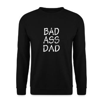 Fête des Pères - Sweat-shirt Unisexe - noir - Devant - Alina (178cm) & Michal (187cm)