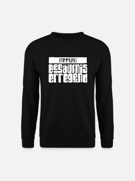 Stimmung: Besäufniserregend - Unisex Pullover - Schwarz