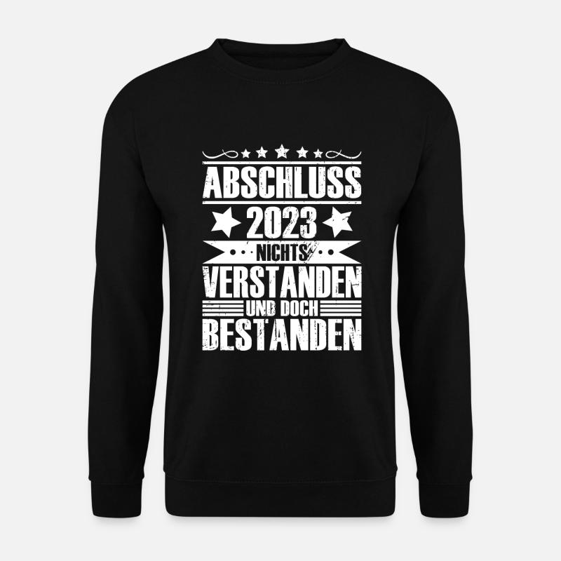 Abschluss 2023 - Unisex Pullover - Schwarz