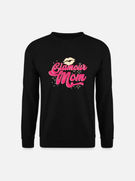 Mère Glamour - Sweat-shirt Unisexe - noir