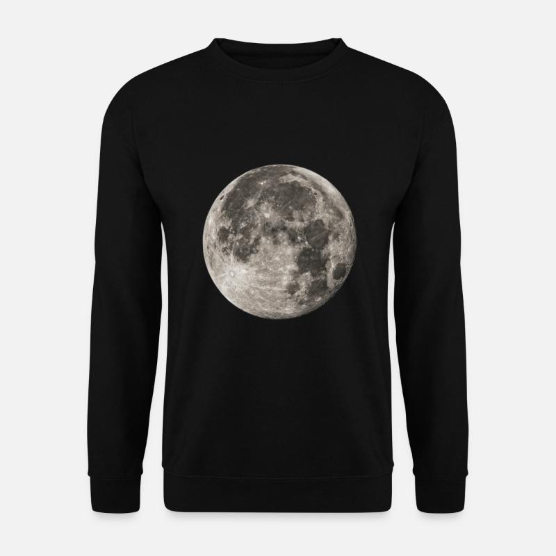 Vollmond - Unisex Pullover - Schwarz