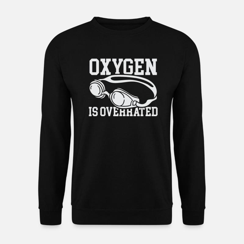 Moniteur de natation Natation Nageurs - Sweat-shirt Unisexe - noir