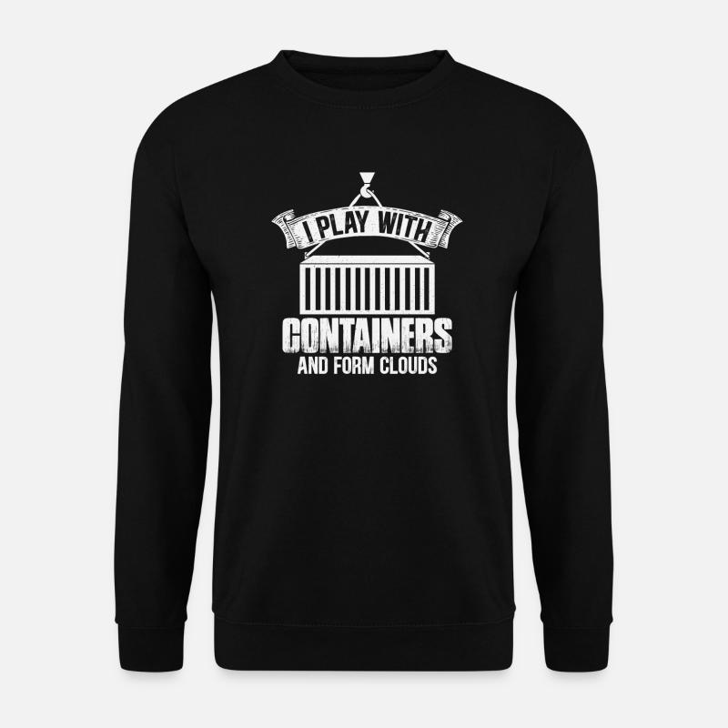 DevOps IT Phrases Design - Sweat-shirt Unisexe - noir