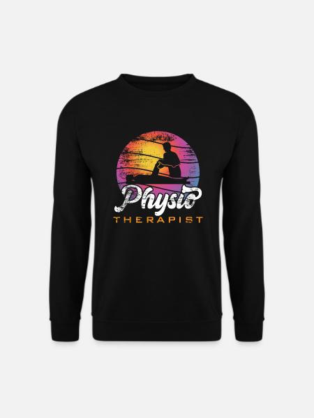 Physio Theraphist / Theraphist Geschenke - Unisex Pullover - Schwarz