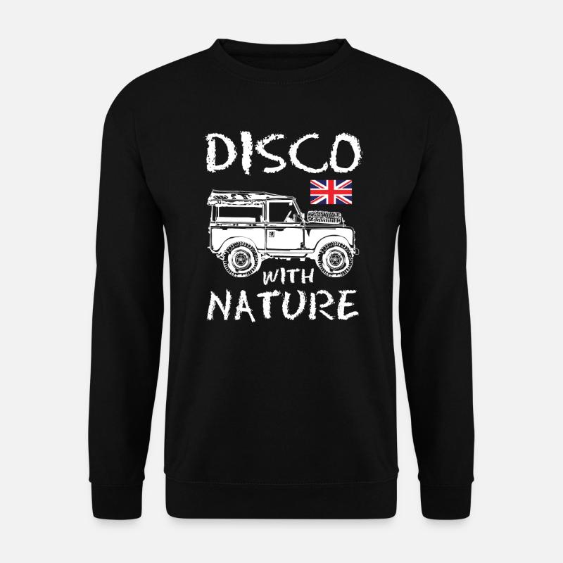 Disco with Nature Landy - Unisex Pullover - Schwarz
