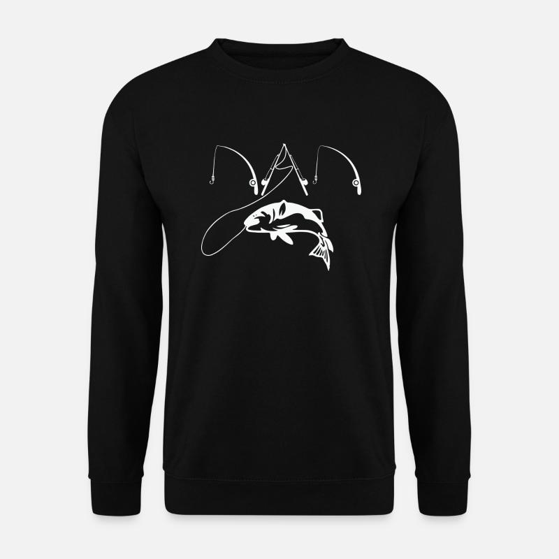 Fishing Dad - Unisex Sweatshirt - black