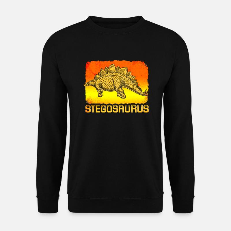 Stegosaurus - Unisex Sweatshirt - black