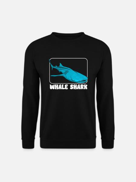 Whale shark - Unisex Sweatshirt - black