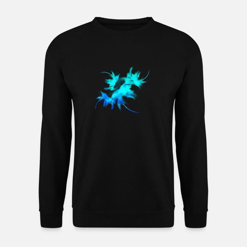 shining flower - Unisex Sweatshirt - black