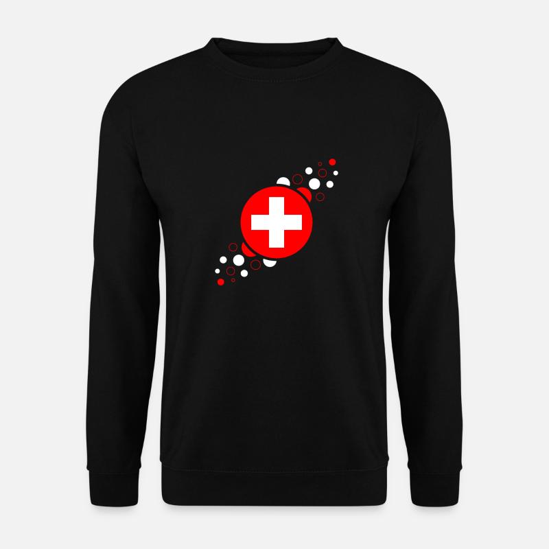 Schweiz wm - Unisex Pullover - Schwarz