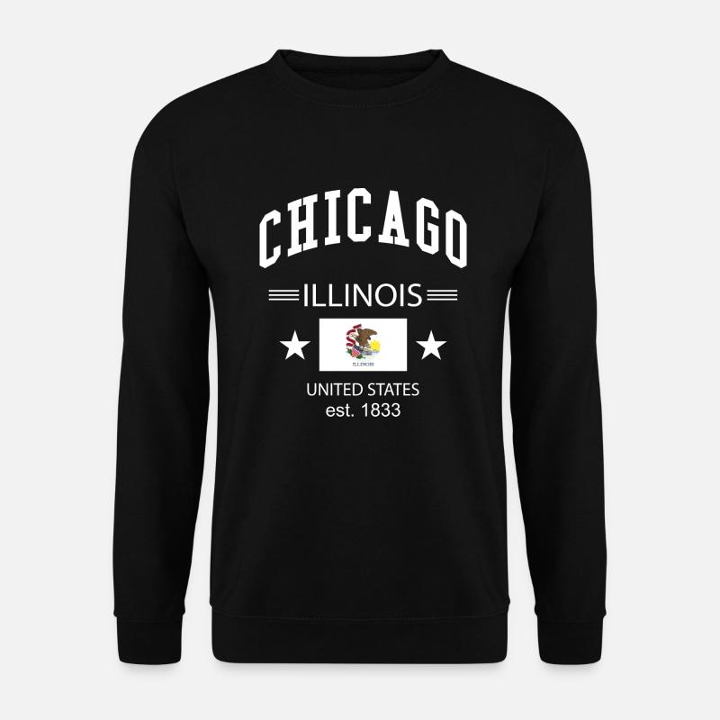 Chicago - Unisex Sweatshirt - black