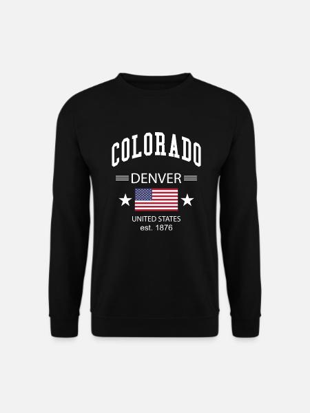 Colorado - Unisex Pullover - Schwarz