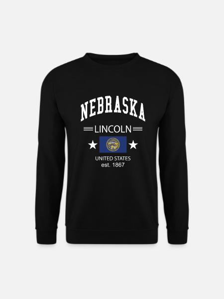 Nebraska - Sweat-shirt Unisexe - noir