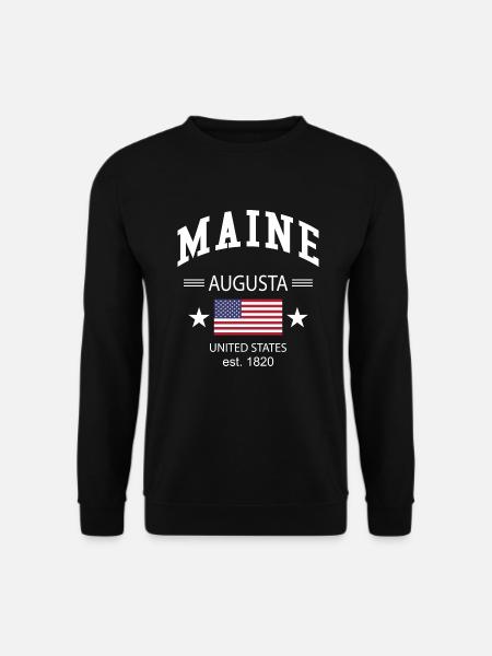 Maine - Unisex Sweatshirt - black