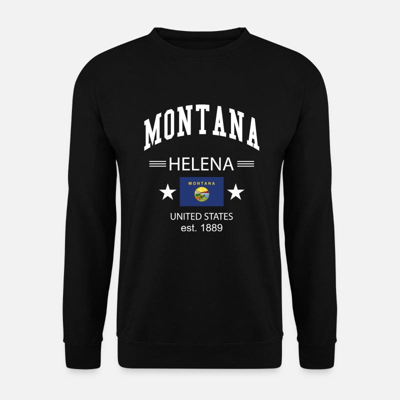 Montana - Unisex Sweatshirt - black