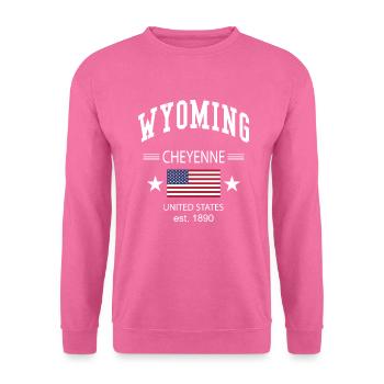 Wyoming - Unisex Pullover - Pink - Vorne
