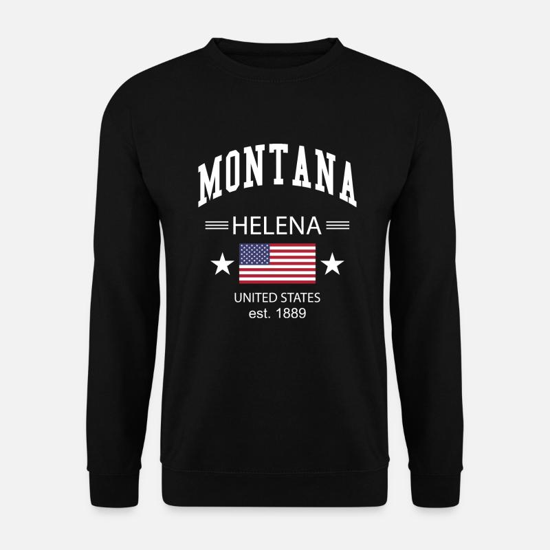 Montana - Unisex Pullover - Schwarz