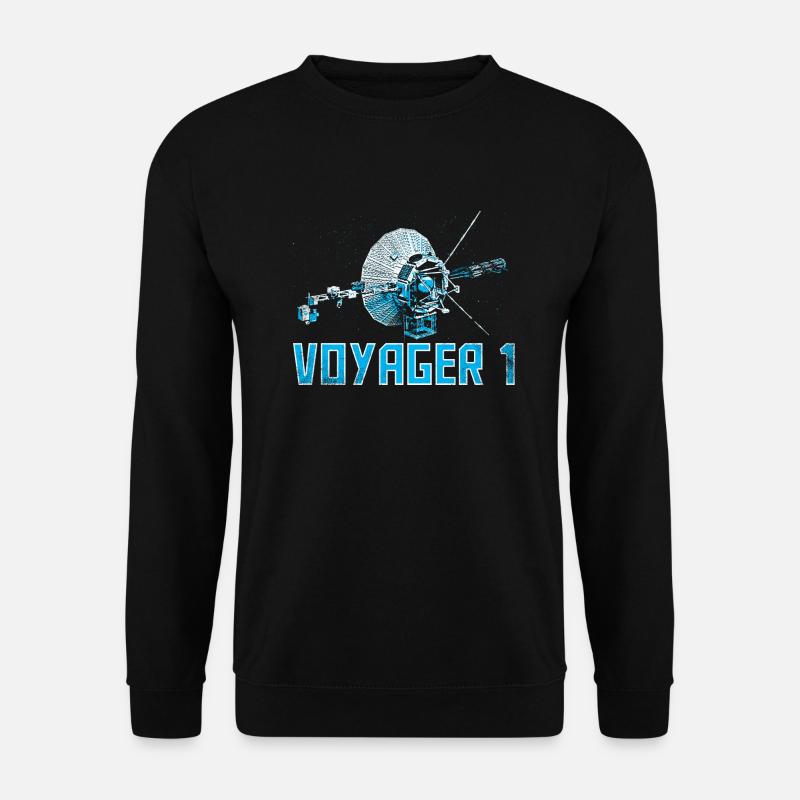 Sonde spatiale Voyager 1 - Sweat-shirt Unisexe - noir