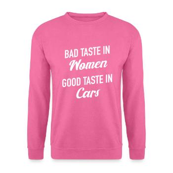 Autofan Autoliebhaber Autofahrer Autoverkäufer KFZ - Unisex Pullover - Pink - Vorne