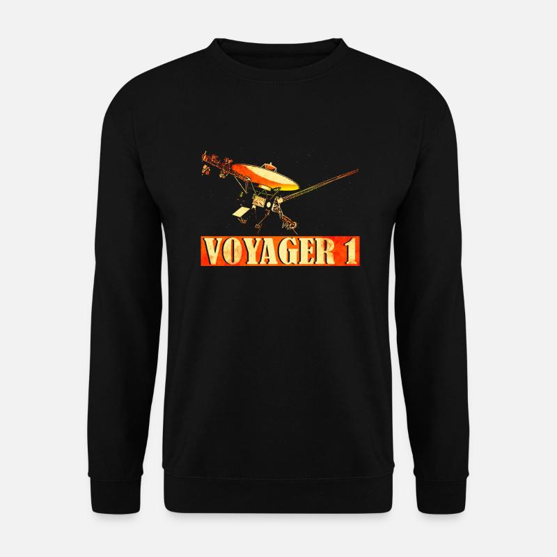 Voyager Interstellar Space Probe - Unisex Sweatshirt - black
