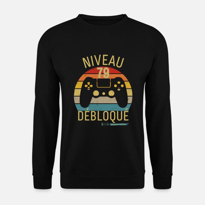 NIVEAU 79 DÉBLOQUÉ - Sweat-shirt Unisexe - noir
