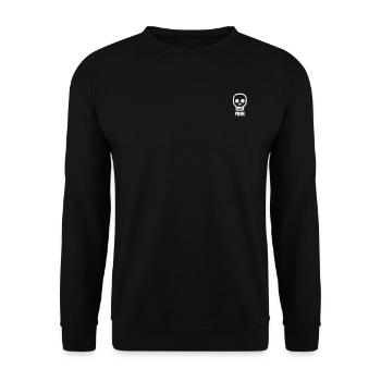 Punk - Unisex Pullover - Schwarz - Vorne - Alina (178cm) & Michal (187cm)