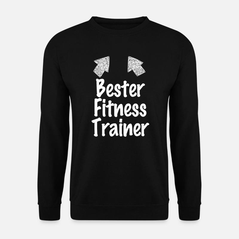 Bester Fitness Trainer - Unisex Pullover - Schwarz
