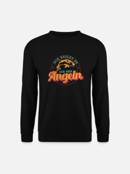 Angel Angeler Lustige Sprüche Geschenke - Unisex Pullover - Schwarz