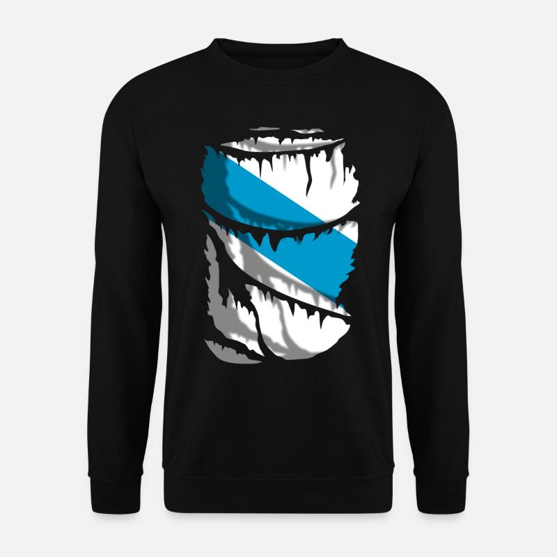 Drapeau de la Galice - Sweat-shirt Unisexe - noir