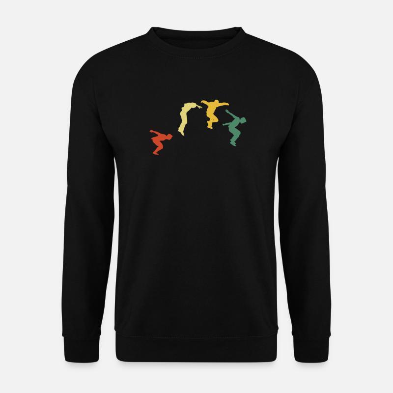 Parkour Freerunning Parcour Freerunner - Unisex Pullover - Schwarz