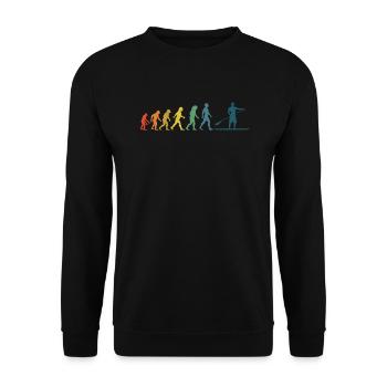 Stand up Paddle Evolution - Unisex Pullover - Schwarz - Vorne - Alina (178cm) & Michal (187cm)