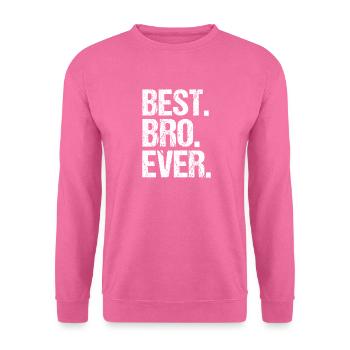 Bruder Geschwister Brüder Spruch Einzelkind - Unisex Pullover - Pink - Vorne