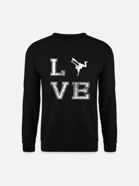 Breakdance Hip Hop Breakdancer Streetdance - Unisex Pullover - Schwarz