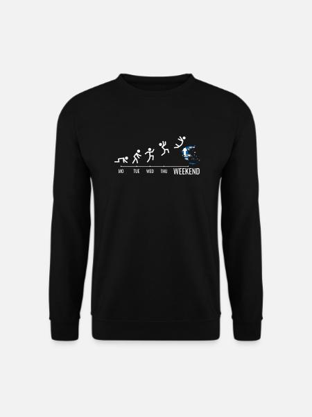 Grèce Vacances Drapeau grec Grec - Sweat-shirt Unisexe - noir