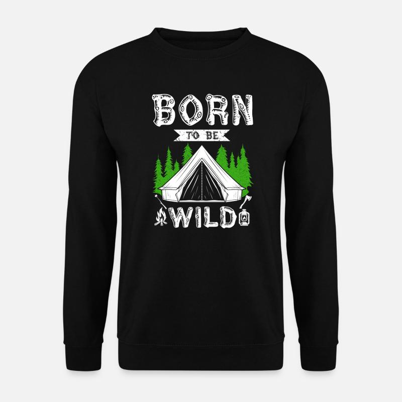 Born to be Wld - Unisex Pullover - Schwarz