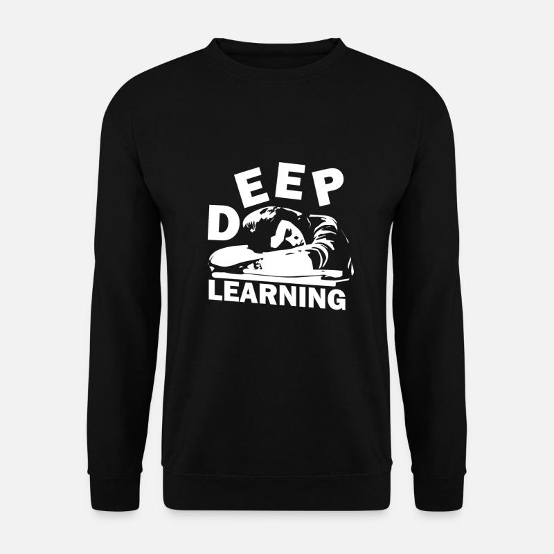 Deep learning - Unisex Sweatshirt - black