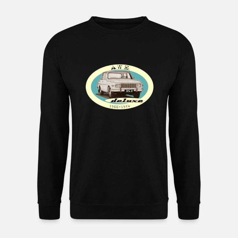 Wartburg 353 deluxe AWE Design IFA DDR - Unisex Pullover - Schwarz