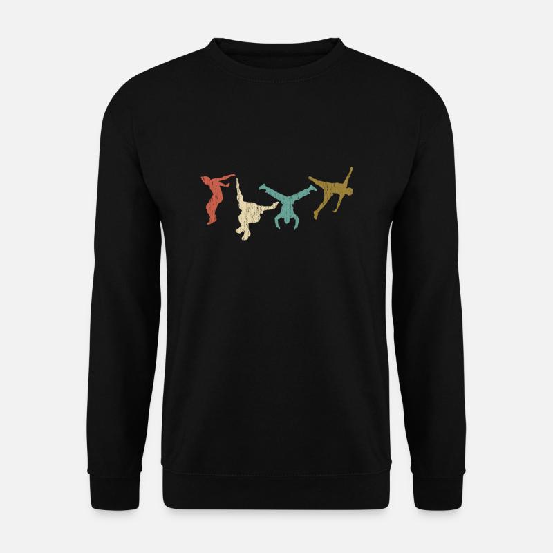 Parkour Vintage - Unisex Pullover - Schwarz