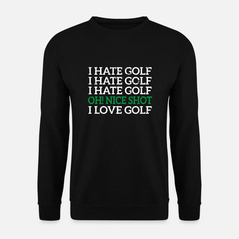 Golfing - Unisex Sweatshirt - black