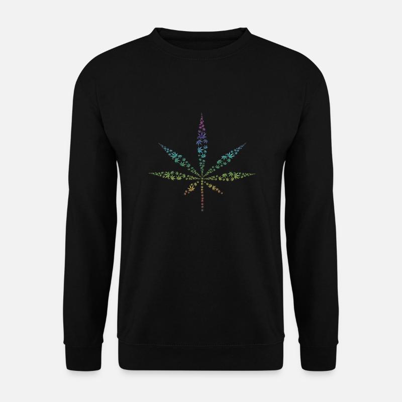 Cannabis Hemp - Unisex Sweatshirt - black