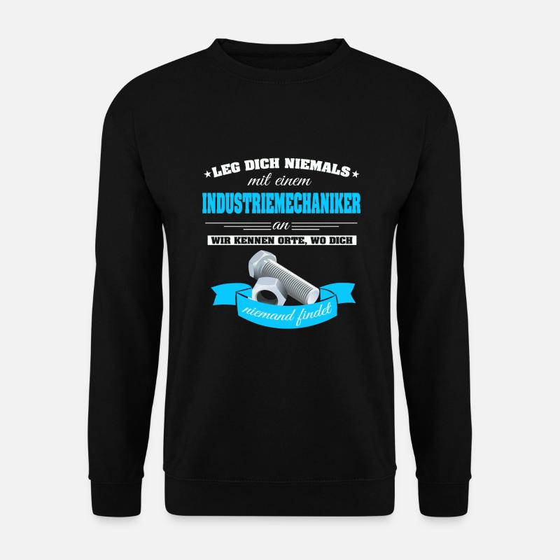Industriemechaniker - Unisex Pullover - Schwarz