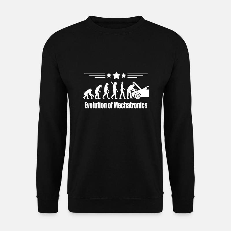 Evolution de la mécatronique automobile - Sweat-shirt Unisexe - noir
