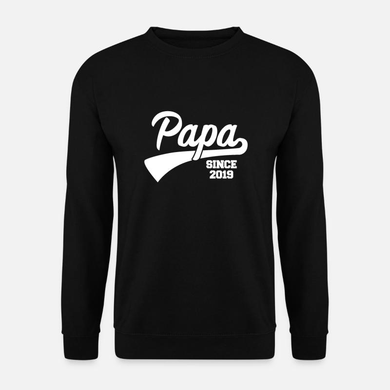 Dad father 2019 - Unisex Sweatshirt - black