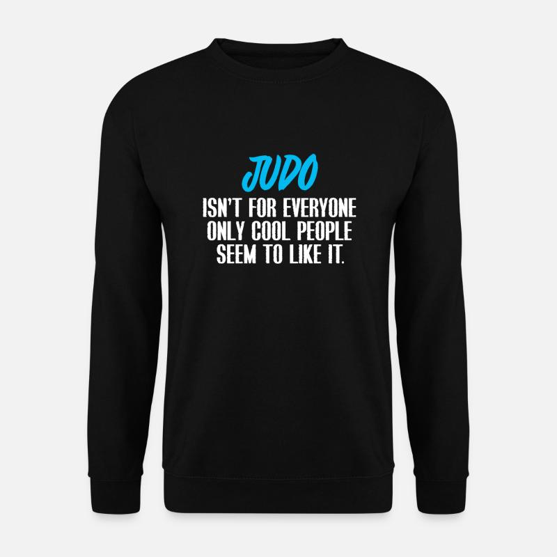 Judo - Unisex Pullover - Schwarz